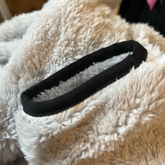 PINK by VICTORIAS SECRET -NWT-Grey Zip up Fleece - Picture 4 of 7